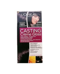 Amoniakfreie Färbung Casting Creme Gloss L'Oreal Make Up Ebenholzschwa