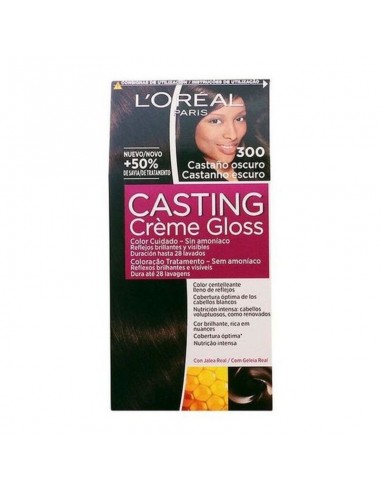 Amoniakfreie Färbung Casting Creme Gloss L'Oreal Make Up Dunkles kasta