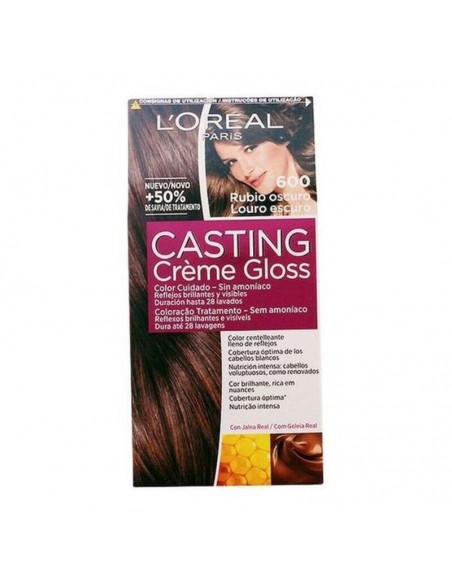 Amoniakfreie Färbung Casting Creme Gloss L'Oreal Make Up Dunkelblond