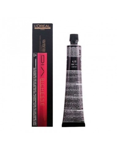 Teinture sans ammoniaque Dia Richesse L'Oreal Expert Professionnel Nº 4,15