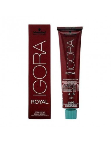 Dauerfärbung Igora Royal Schwarzkopf 4-6 (60 ml)