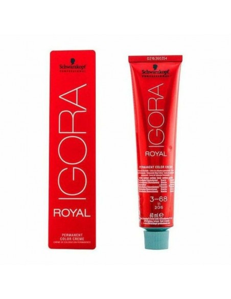 Dauerfärbung Igora Royal Schwarzkopf 3-68 (60 ml)