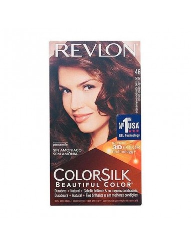 Dye No Ammonia Colorsilk Revlon Golden copper chestnut