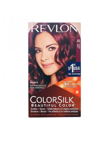 Amoniakfreie Färbung Colorsilk Revlon Borgonha