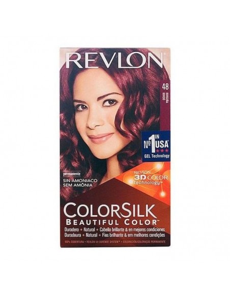 Amoniakfreie Färbung Colorsilk Revlon Borgonha