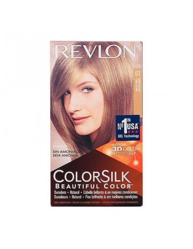 Amoniakfreie Färbung Colorsilk Revlon Dunkelblond