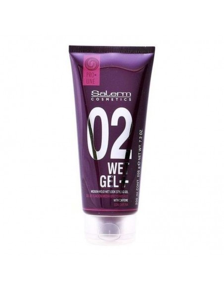 Gel Fijador Fuerte Wet Salerm