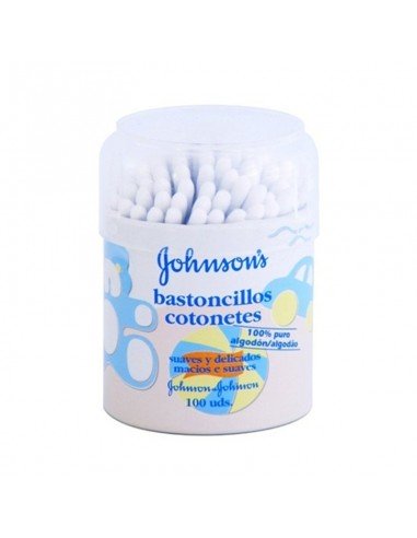 Wattenstaafjes Baby Johnson's (100 uds)