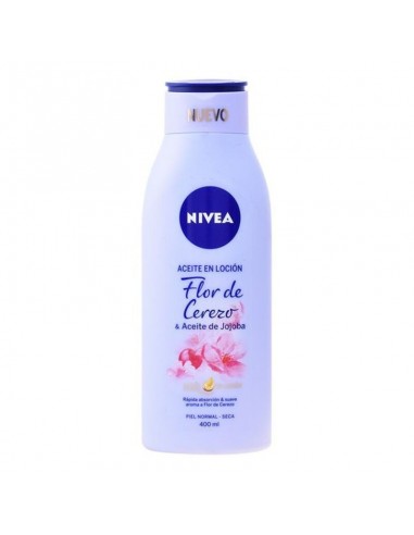 Jojoba Oil and Cherry Blossom Oil Lotion Nivea (400 ml)