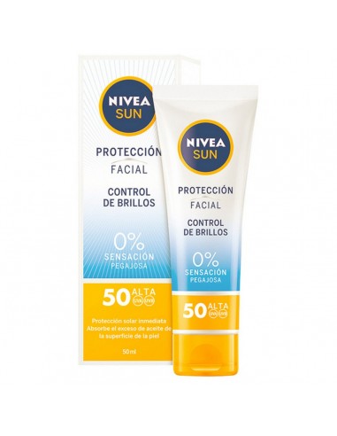 Gezichtszonnecrème Nivea SPF 50 (50 ml) (Uniseks) (50 ml)