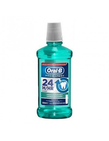 Enjuague Bucal Pro-expert Limpieza Profunda Oral-B (500 ml)