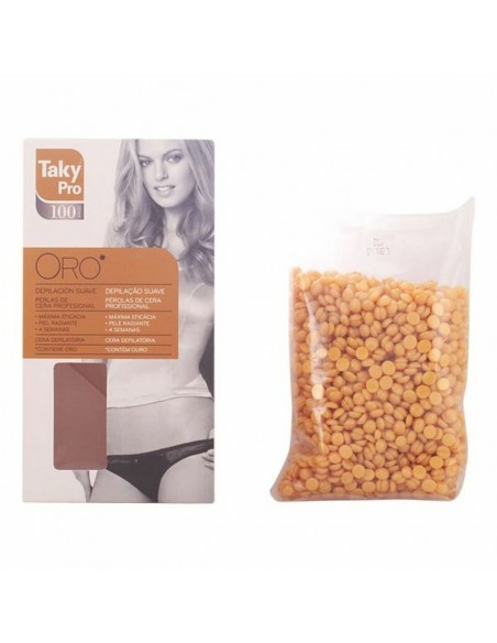 Perle di Cera Depilatoria Pro Oro Taky (200 g)