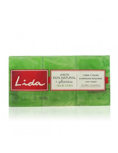 Glycerin & Aloe Vera Handseife Lida (3 uds)