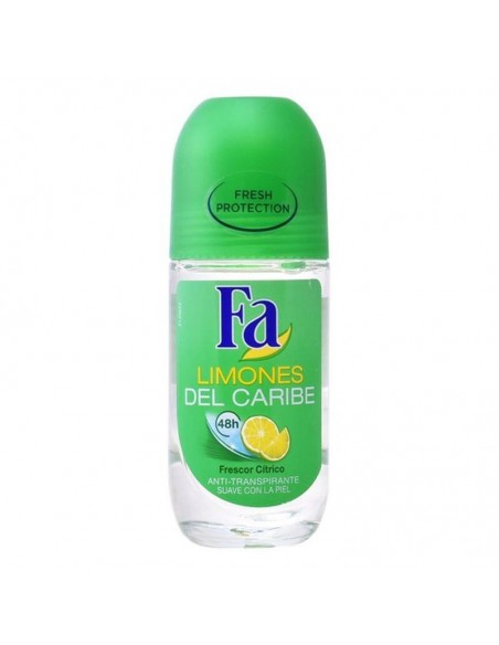 Roll-On Deodorant Caribische Limoenen Fa (50 ml) (50 ml)