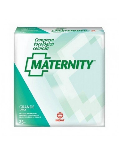 Compresas Anatómicas Maternity Indasec (25 uds)