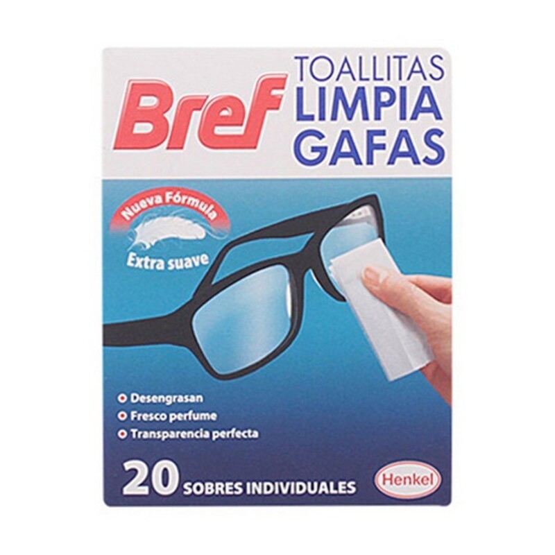 Toallitas Limpiagafas Bref (20 uds)