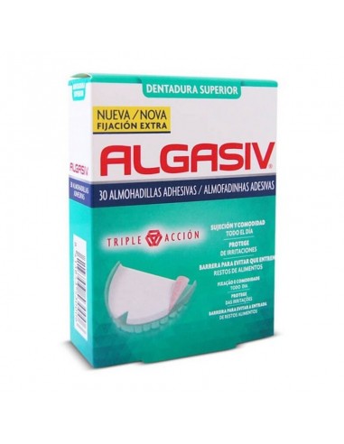 Coussinets Adhésifs pour Dentiers Superior Algasiv (30 uds)