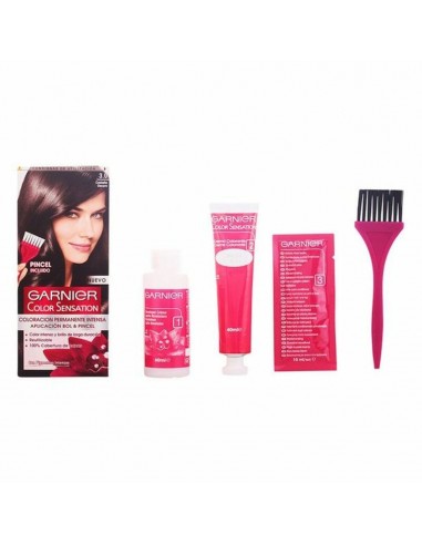 Permanent Dye Color Sensation 3 Garnier Dark Brown