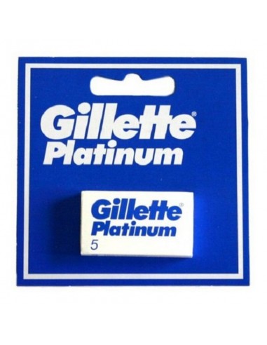 Lames de Rasoir de Rechange Platinum Gillette (5 uds)