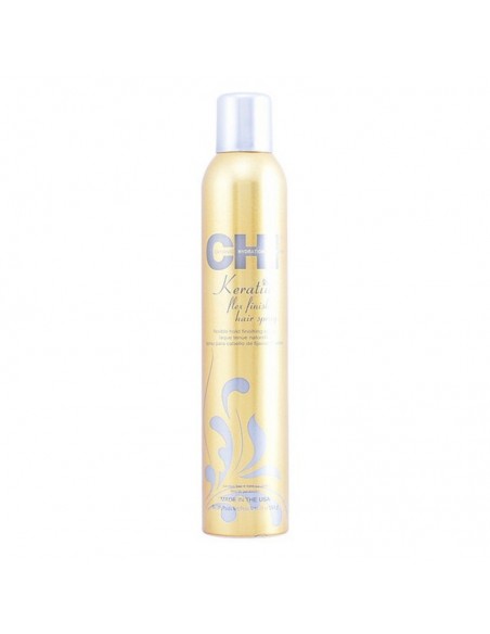 Flexibele Vasthoudende Hairspray Chi Keratin Farouk (284 g)