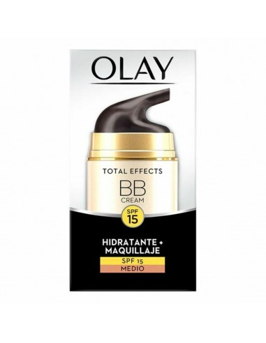 Hydrating Cream with Colour Olay Total Effects BB Cream SPF 15 (50 ml)