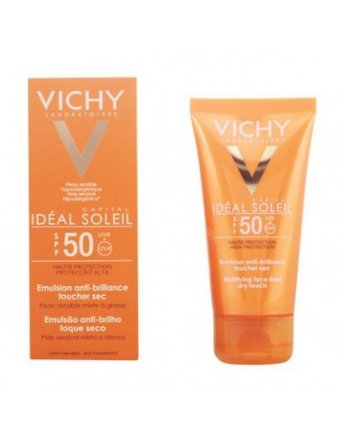 Protezione Solare Viso Ideal Soleil Vichy Spf 50 (50 ml)