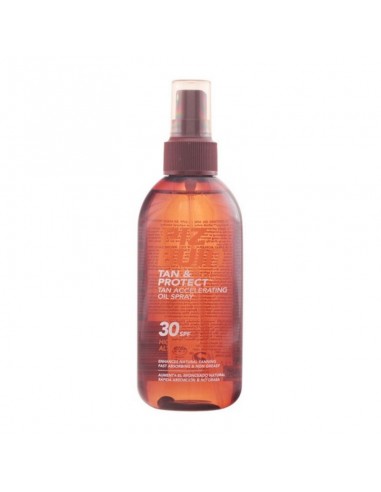 Bruinende Olie Tan & Protect Piz Buin Spf 30 (150 ml) (150 ml)