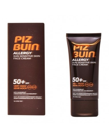 Sonnenschutzcreme für das Gesicht Allergy Piz Buin Spf 50 (50 ml) (Uni