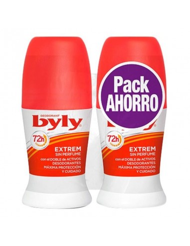 Déodorant Roll-On Extrem Byly 8411104038752 (2 uds) (50 ml)