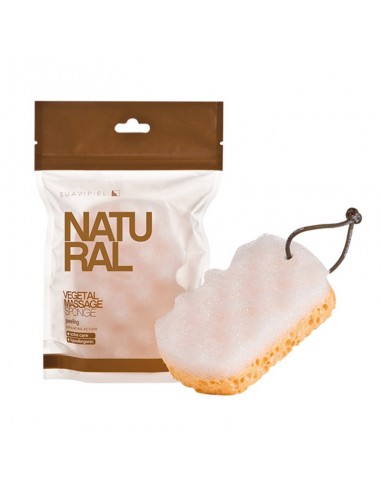 Massage Sponge Suavipiel Bicoloured Natural