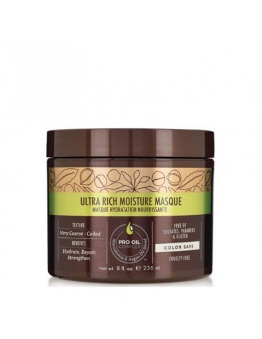 Masque réparateur pour cheveux Ultra Rich Macadamia (236 ml)