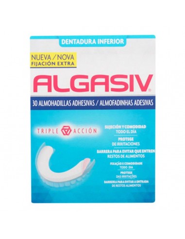 Adhesive Denture Pads Algasiv (30 uds)