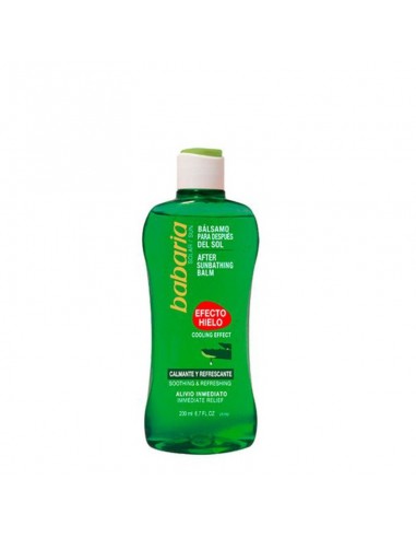 Dopo Sole Effetto Ghiaccio Aloe Vera Babaria (200 ml) (200 ml) (Unisex