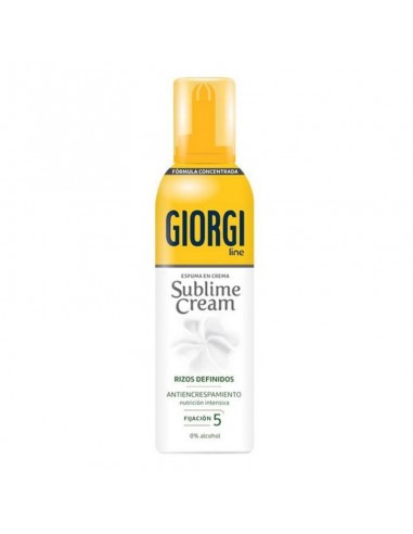 Foam voor Krullen Sublime Cream Giorgi (150 ml)