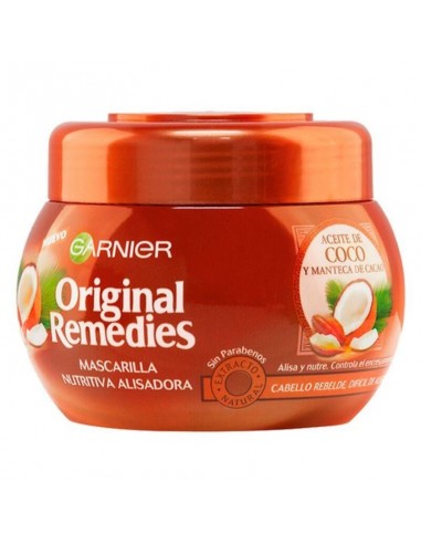 Masque nourrissant pour cheveux Alisadora Aceite De Coco Original Remedies Fructis (300 ml)