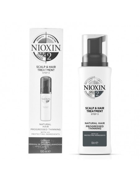 Schützende Haarpflege-Kur System 2 Nioxin Spf 15 (100 ml) (100 ml)