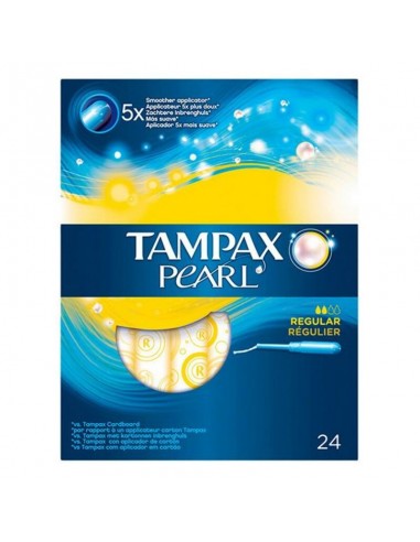 Pacco di Assorbenti interni Pearl Regular Tampax (24 uds)