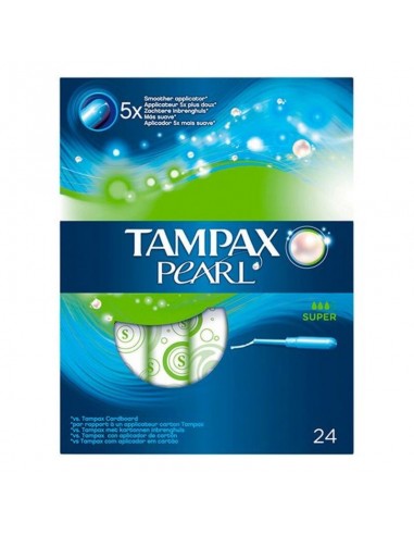 Pack de Tampones Pearl Super Tampax (24 uds)