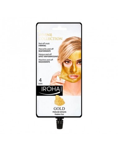 Maschera Viso Peel Off Gold Iroha