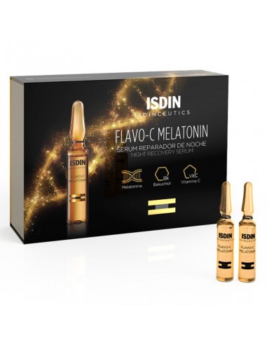 Sérum réparateur de nuit Melatonin Isdin (30 uds)