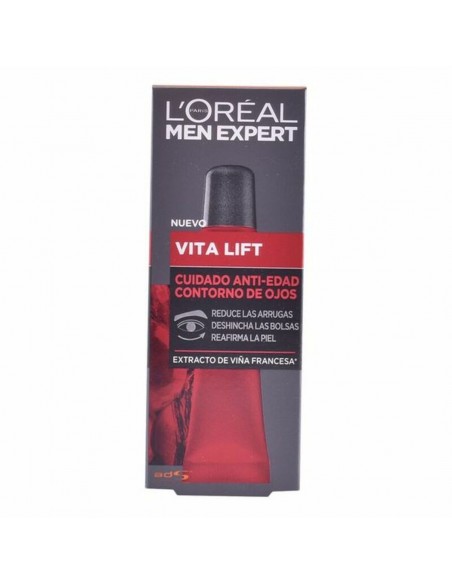 Anti-Veroudering Crème voor Ooggebied Men Expert L'Oreal Make Up (15 m