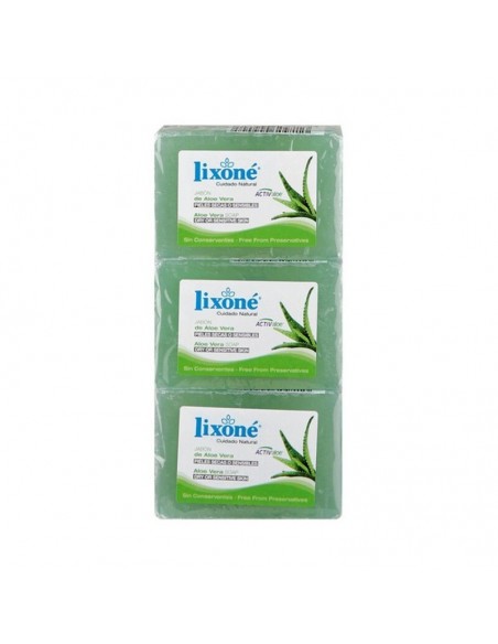 Savon en Glycérine Naturelle Aloe Vera Lixoné (3 uds)