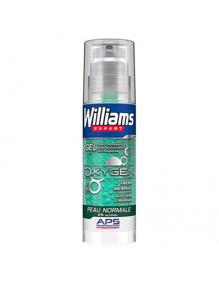 Gel de Afeitar Expert Oxygen Williams (150 ml)