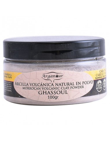 Masque d'Argile pour Visage et Cheveux Ghassoul Arganour (100 g)