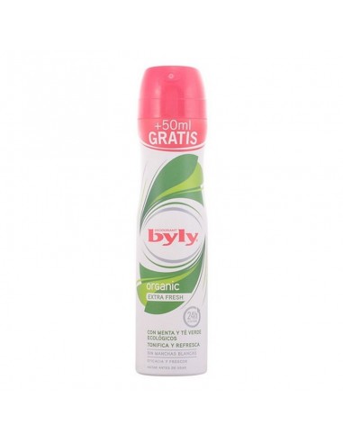 Deodorant Spray Organic Extra Fresh Byly (200 ml)