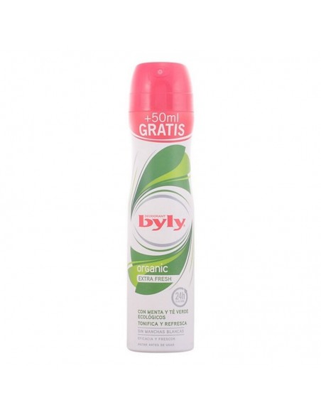 Deodorant Spray Organic Extra Fresh Byly (200 ml)