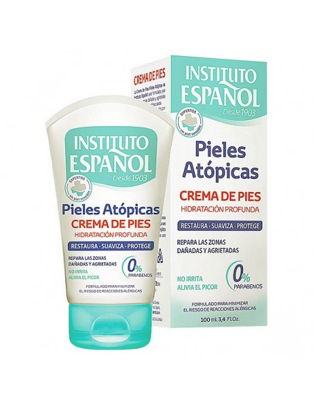 Crème hydratante pour les pieds Instituto Español (100 ml) (100 ml)