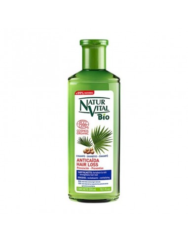 Shampooing antichute de cheveux Bio Ecocert Naturaleza y Vida (300 ml) (300 ml)