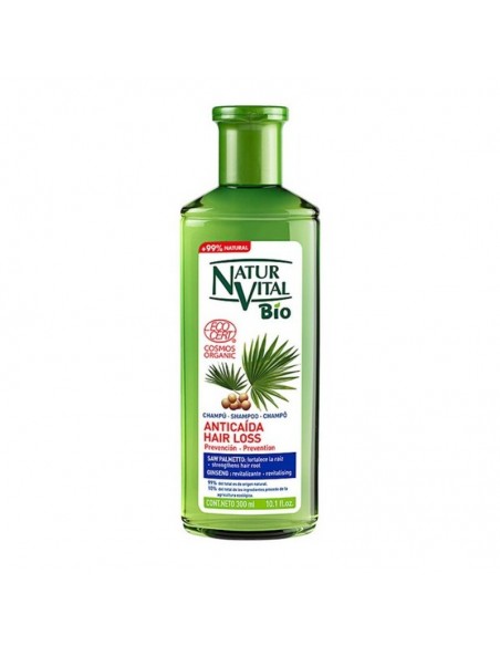 Shampooing antichute de cheveux Bio Ecocert Naturaleza y Vida (300 ml) (300 ml)