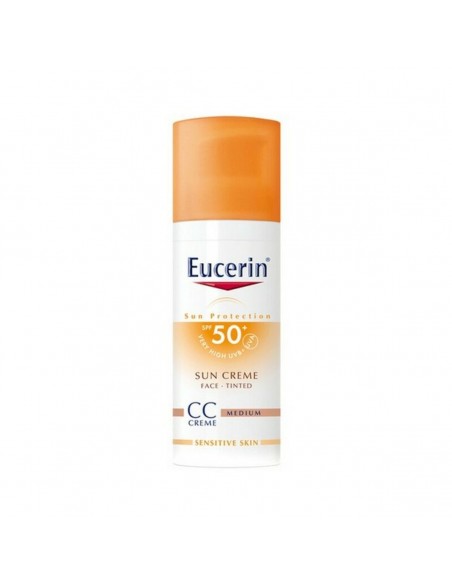 Protector Solar con Color Eucerin Photoaging Control Tinted Medio SPF 